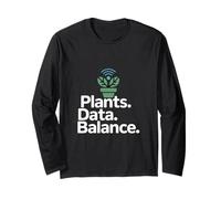 Plants Data Balance Smart Garden Long Sleeve T-Shirt