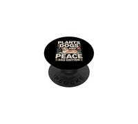 Plants Dogs And Peace Dad Edition Father PopSockets Adhesive PopGrip
