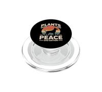 Plants Dogs And Peace Dad Edition Father PopSockets PopGrip for MagSafe