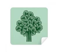 Plants Flowers Trees Leaves Glasses Cleaning Cloth Phone Screen Cleaner Suede Fabric 2pcs