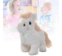 Plants for Kids Children's Walking Small Horse Toys Electronic Small Horse With Animated Walks Wagging Tails And Simulate Calls Present For Young Children From Interactive Dancing (B, 20X10X17cm)