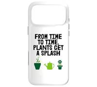 Plants Get A Splash Fun Gardener Hobby Case for iPhone 17 Pro Max