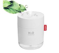 Plants Humidifier , Silent Portable Humildifier , 500ML Quiet Air Humidifier with Two Adjustable Mist Mode and with Night Light , Waterless Auto-Off , for Bedroom/Office/Baby Bedroom /Plants