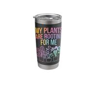 Plants My Plants are Rooting for Me Stainless Steel Insulated Tumbler