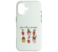PLANTS > PEOPLE Gardener's Potted Plant Gardening Meme Case for iPhone 16