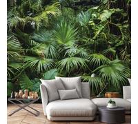 Plants WALLPAPER easy to apply living room wall mural jungle botanical