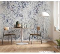 Floral Wall mural photo Wallpaper 368x254cm White floral design garden flowers
