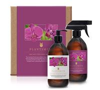 Plantsmith Orchid Feed & Mist Care Gift Set for Indoor Potted Orchid Plants & Flowers, Premium Luxury Collection in Gift Box