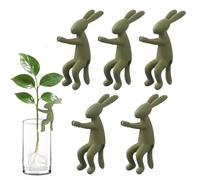 plantSupport Buddy - 7x2.3x2.5cm 5 Pieces Cute Climbing Fixture, Durable plantPropagation Tool, Easy Mount Design | Vase Mount plantPropagation Friends For Orchid Bonsai Window Sill Balcony Living
