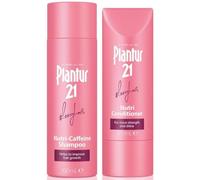 Plantur 21#longhair 200ml Shampoo and 175ml Conditioner Set for Long and Brilliant Hair | Improves Hair Growth and Repairs Stressed Hair | No Silicones