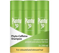 Plantur 39 Caffeine Shampoo Prevents and Reduces Hair Loss 3x 250ml | For Couloured and Stressed Hair | Unique Galenic Formula Supports Hair Growth | Women Hair Care Made in Germany