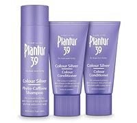 Plantur 39 Purple Shampoo and Conditioner Set | Enhanced Silver Sheen for Bleached and Grey Hair | Prevents and Reduces Hair Loss and Supports Hair Growth | 1x Shampoo 250ml | 2x Conditioner 150ml