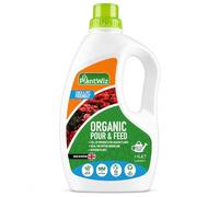 PlantWiz Organic Pour & Feed 1.5L - Ready-to-Use Liquid Fertilizer for Indoor & Outdoor Plants - No Mixing Needed - Natural Plant Food with Amino Acids & Phosphate - Safe for Pots & Baskets