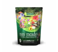 Plantworks 3 m Mini Meadow Wild Flower Seed with rootgrow (a1) - Easy Sow, RHS-approved mix for pollinators