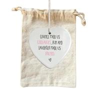 Plaque + Bag,Thank You Gift for Friend,Acrylic Hanging Heart Plaque Gift,Never Forget The Difference You Make,Sometimes You Forget You're Awesome Hanging Ornament,Thank You Gifts for Mom,Lover,Friends