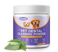 Plaque Off Powder-100g Plaque Off Powder for Dogs & Cats，Tartar and Plaque Off Remover，Pet Teeth Cleaning Care & Breath Freshener Dental Products，100% Natural，Plaque Remover For Dogs, Cats