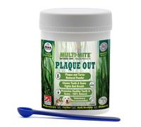 PLAQUE OUT 100G Pot Tartar Plaque Off Remover,100% Natural & Organic Bad Breath Teeth Gum Care for Dogs, Cats