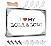 Plaque Pretty Cats Soft Area I Love My Lola And Lolo - Vintage Wall Decor For Tailgating(20X30CM)