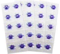 Disclosing Tablets ~ Set of 40 ~ Two Tone Plaqsearch Chews Shows Plaque on Teeth