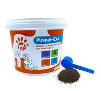 PlaqueExx Plaque and Tartar Remover for Dogs and Cats - Takes Plaque Off Your Pets Teeth PLUS No More Bad Breath - Teeth & Gum Dental Care Formula With Added Mint Powder (400g)
