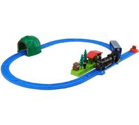 Plarail - Steam Locomotive Type D51-498 Heavy Equipment w/Head Light Basic Set (Model Train)