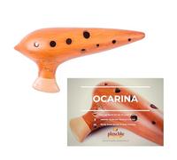 PLASCHKE Ocarina in C Premium Terracotta Ceramic Handmade from South Tyrol