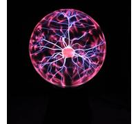 Plasma Ball Magic 6 Inch, Touch Sensitive Plasma Lamp Glass Lightning Sphere, Magic Crystal Plasma Globe Light, Amazing Ball Deacroation