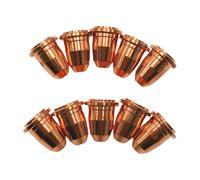 Plasma Cutter Accessories 10pcs 20A 30A 40A Plasma PD0116 Nozzle fit S45 CUT55 PT-40 PT40 IPT-40 HC4000 Plasma Cutting Torch Consumables(PD0116-06(20A))