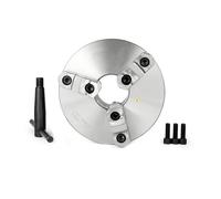 Plasma Cutter Accessories 3 Jaw Lathe Chuck K11-200A 200mm Manual Self Centering for Welding Positioner Turntable Bench Top Lathe Accessories