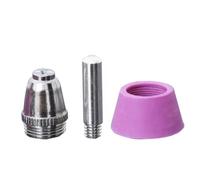 Plasma Cutter Accessories 50PCS SG-55 AG-60 Air Plasma KIT Hafnium Electrode Nozzle Tips 60Amp for Plasma Cutter Cutting Torch Consumables