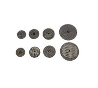 Plasma Cutter Accessories 5PCS Mesh for Tig Welding White Ceramic Nozzle(NO 16,3.2mm)