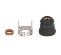 Plasma Cutter Accessories Kit for PT60 / IPT65 Torches | 3 - Piece Brass Tip Cover/Standoff/Swirl Ring | High - Temp Long - Lasting Replacement Parts
