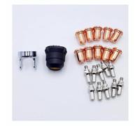 Plasma Cutter Accessories Nozzle Electrodes Tips Kit Fit PT-60 PT-40 IPT-60 IPT 60 IPT-40 PTM-60 Back Striking Plasma Torch Comsuambles Non HF Pilot Arc(1.1mm 50-60A)
