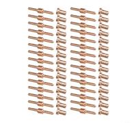 Plasma Cutter Consumables Kit for & For LG-40 Cutting Torches - 30x Copper Electrodes + 30x Copper Nozzles, 40A Rated, Up to 12 mm Metal Cutting Thickness