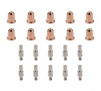 Plasma Cutter Parts for Chicago Electric 95136, 49/24/20/10 Piece Kits Including Essential Consumables and Accessories (20pcs kit)