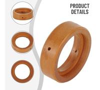 Plasma Cutter Tips and Cups Consumables for Chicago Electric 95136, Razorweld Cut 45, S45 Torch Parts with Electrodes, Nozzles, Shield Cup, Swirl for Ring, Standoff Rails