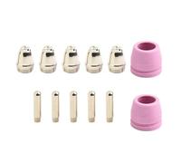 Plasma Cutter Torch Consumables Kit, 12-Piece Nozzle, Electrode & Tip Set for AG-60, SG-55, WSD-60P, CUT50/CUT60 Machines