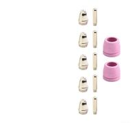 Plasma Cutter Torch Consumables Kit for AG-60, for SG-55 & WSD-60P, 12-Piece Copper Alloy Nozzles, Electrodes & Tips, 1.0mm Diameter, Lasting Performance