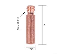 Plasma Cutter Torch Nozzle Kit for Weld Pak 100, 100HD, 140HD, 175HD - Copper Alloy, Gas-Shielded Uniform Coverage, 0.6-1.2mm Orifice Sizes(0.6MM)