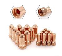 Plasma Cutting Accessories, 20pcs of 1 4mm Electrodes and Nozzles for PT100 IPT100