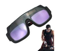 Plasma Cutting Glasses,Welding Eyeglass for Men | Auto Darkening Anti-Glare True Color Goggles for TIG MIG Plasma Cutting Grinding Landscaping Construction