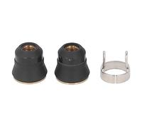Plasma Cutting Shield Caps Kit High Thermal Conductivity Stable Structure PT60 S45 IPT60 ITP45 Copper Ceramic