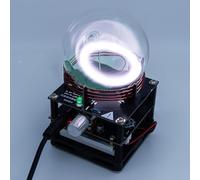 Plasma Ring Drive Plasma Ball, DIY Luminescent Xenon Ring Kit, Glass Glow Device, for Party Decoration,Outdoor Activities Warning Signal and Science Gift