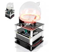 Plasma Ring Light, Electrode-Free Toroid Circuit Coil Arc Light, Futuristic Blue-Violet Sci-Fi Desk Decor