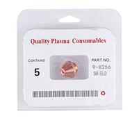 Plasma Shield Cap Durable Cutting Torch Replacement 5PCS HIGH-Quality Copper SL60-SL100