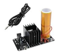 Plasma Speaker Tesla Coil Music Module 15W Wireless Power Transmission LED Light For Phone MP3 Computer Audio Home DIY Experiment