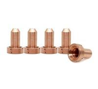 Plasma Torch Nozzle Tips 9-8208 for for Thermal Dynamics for SL60 and SL100, 5-Pack Gold-Plated Consumables Compatible with WSP-10005, Industrial Grade Replacement Parts for Plasma Cutting Systems