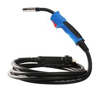 PLASMARGON MB15-AK MIG Welding Torch Gun 3M/10FT Hose Pack Type Portable Flexible Head compatible with European connectors
