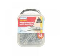 Plasplugs CF111 Cf 111 Standard Plasterboard Fixings Pack Of 25