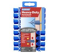 PLASPLUGS HCF 553 Heavy-Duty Plasterboard Fixings Pack of 30